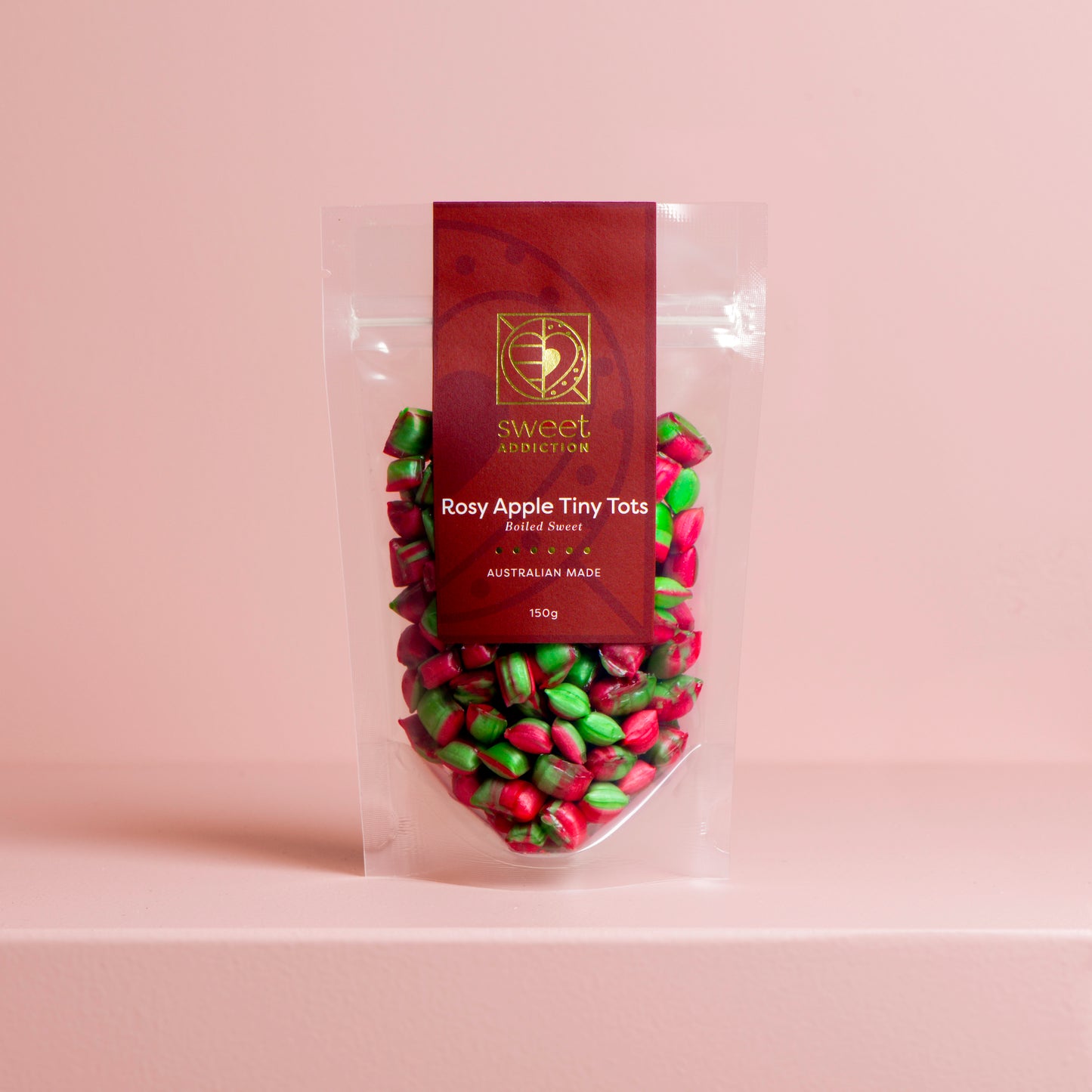 Red label - 150g Rosy Apples Tiny Tots