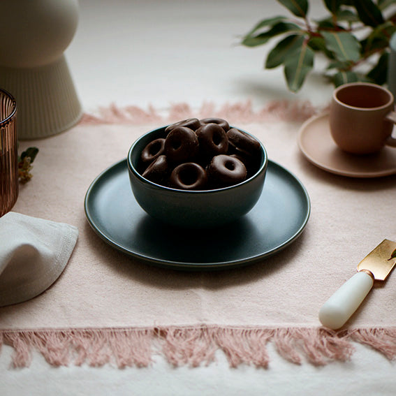 120g Dark Chocolate Aniseed Rings