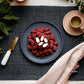 120g bag of raspberry dusted dark chocolate coated almonds, made in Melbourne, Australia