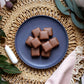 90g bag of gluten free milk chocolate coated honeycomb, made in Melbourne, Australia