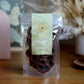 80g bag of milk chocolate covered pretzels, made in Melbourne, Australia