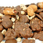 120g bag of milk chocolate covered peanut clusters, made in Melbourne, Australia
