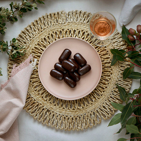 Vegan Dark Chocolate Jumbo Bullets, made in Melbourne, Australia